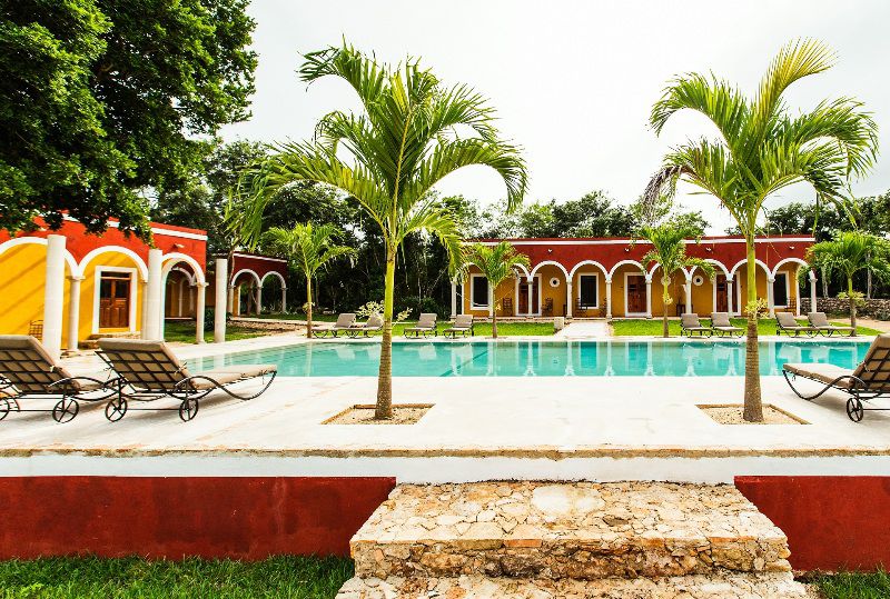 Ekmul Hotel Hacienda Ticum מראה חיצוני תמונה